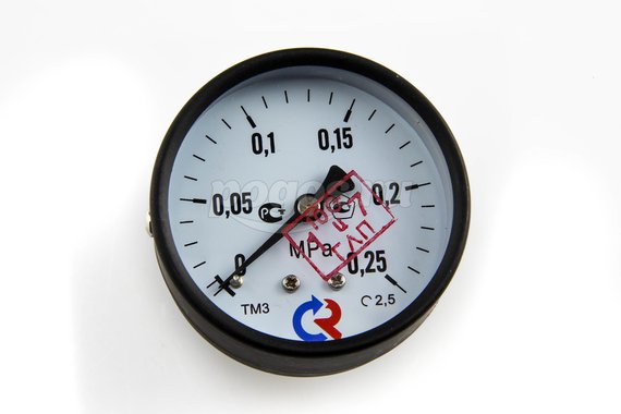 Манометр РОСМА ТМ-310Т.00 (0... 2.5bar  /0...0.25МПа) G1/4