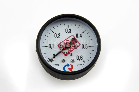 Манометр РОСМА ТМ-310Т.00 (0...6bar  /0...0.6МПа) G1/4
