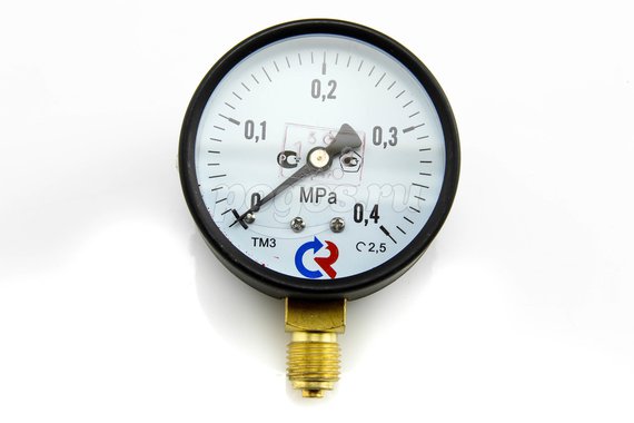 Манометр РОСМА ТМ-310Р.00 (0...4bar  /0...0.4МПа) G1/4
