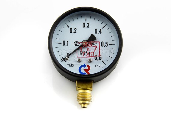 Манометр РОСМА ТМ-310Р.00 (0...6bar/0...0.6МПа) G1/4