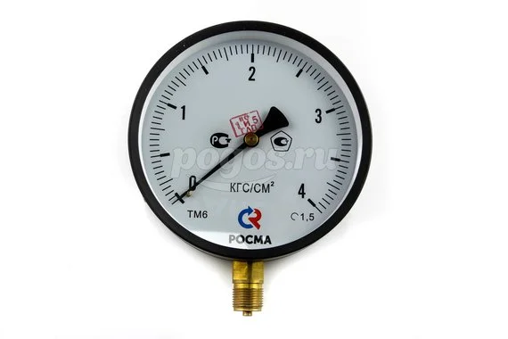 Манометр ТМ-610Р.00 (0...4 кгс/см2) М20х1.5