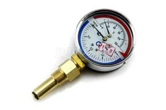 Термоманометр РОСМА ТМТБ-31Р.1 (0-150) (0-1.5МПа) G1/2