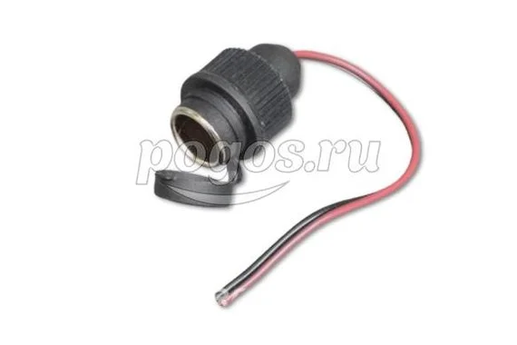 Гнездо прикуривателя+провод.