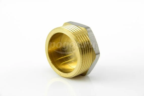 Заглушка M 1"1/4 латунь CTM