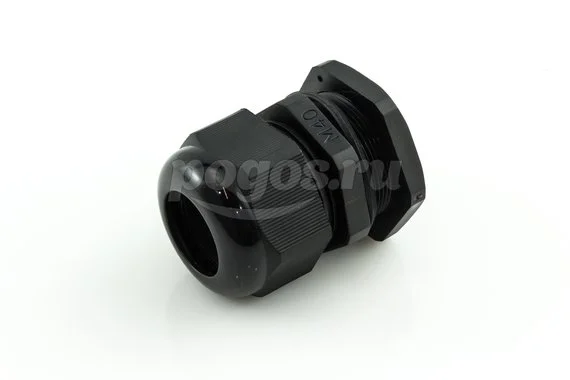 Сальник MG40 24-30мм IP68 черный TDM