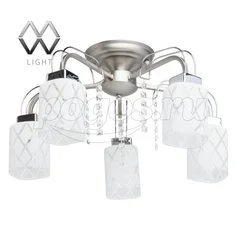 Светильник потолочный люстра Олимпия 5х60W E14 220V Megapolis MW-LIGHT