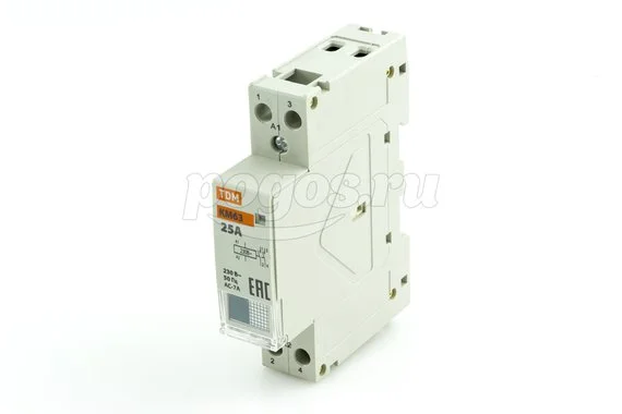 Модульный контактор 25А 230В КМ63/2-25 2НО TDM