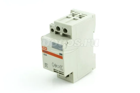 Контактор модульный 63A 230В КМ63/2-63 2НО TDM