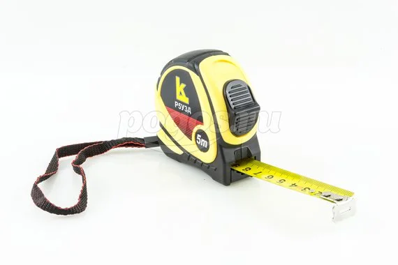 Рулетка 5мх19мм пластиковый корпус