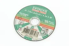 Диск отрезной HITACHI по металлу 115х1.2х22