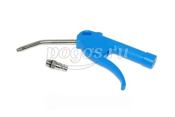 Пистолет продувочный для подкачки пластик THB