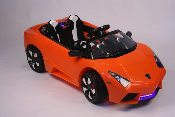 Электромобиль детский Lamborgini LS-518 оранжевый
