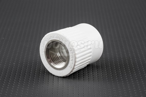 Муфта PP-R комб 25 F 1/2 PROAQUA