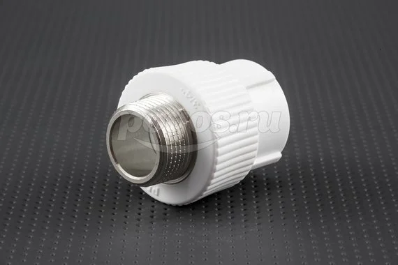 Муфта PP-R комб. 25 M 3/4 PROAQUA