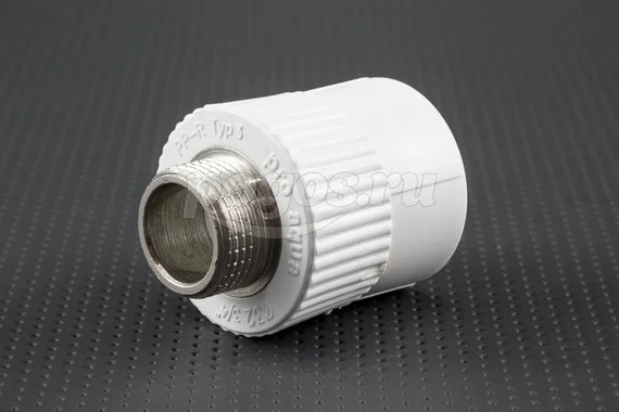 Муфта PP-R комб. 32 M 3/4 PROAQUA