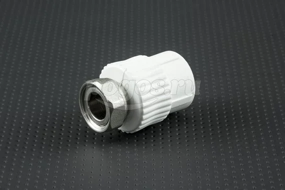 Муфта PP-R с накидной гайкой d-20 1/2 PROAQUA