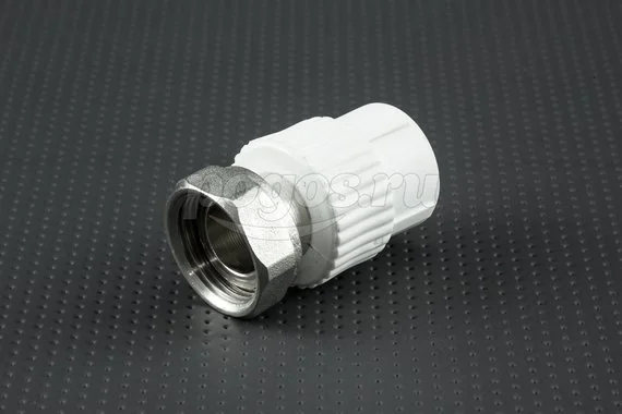 Муфта PP-R с накидной гайкой 20 3/4 PROAQUA