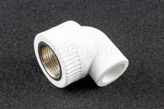 Угольник PP-R комб. d-20 .F 3/4 PROAQUA