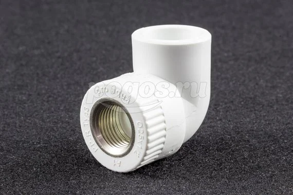 Угольник PP-R комб. d-25.F 1/2 PROAQUA