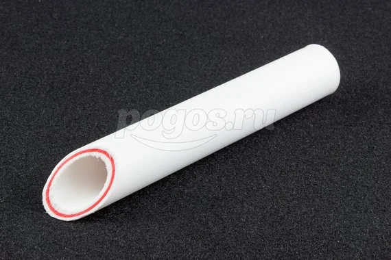 Труба PP-R SDR 7,4 d-32мм/4м белый армир. стекловолокном  PROAQUA