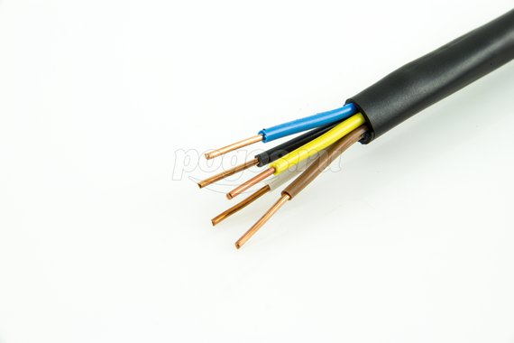 Кабель ВВГ нг 5х1.5 (А)-LS ГОСТ