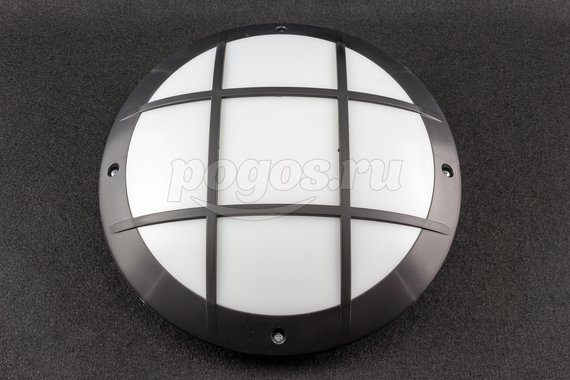 Светильник НБУ 05-60-003 60W 220V черн с решеткой Альтан2 TDM