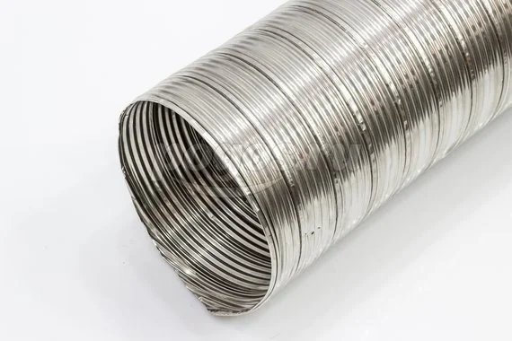 Газоход 250мм, 3м полужесткий нерж.