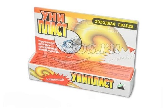 Герметик холодная сварка "Унипласт-алюминий"  20г  АНЛЕС