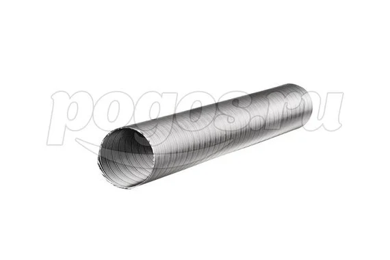 Газоход 200мм, 3м полужесткий нерж.