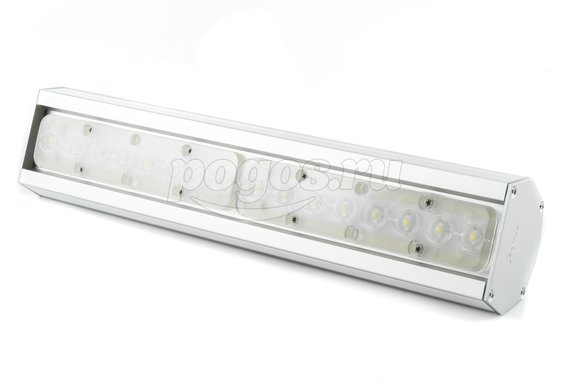 Светильник линейный LED 19W 4500K антивандальный Мурена 2 модуля,серый
