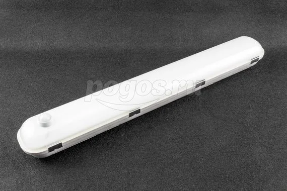 Светильник линейный LED 20W 4500K антивандальный Ангилья с датчиком движений, серый UNIEL