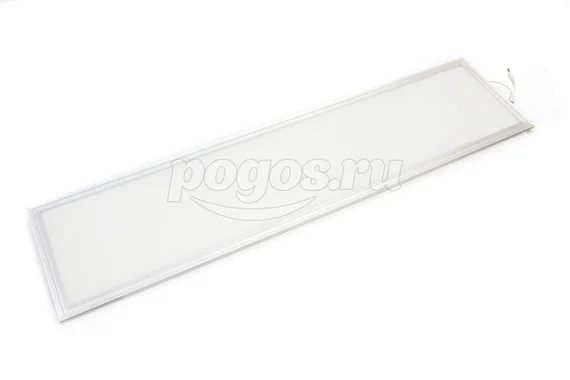 Потолочный светильник LED 40W 295х1195х10мм серебристый Uniel