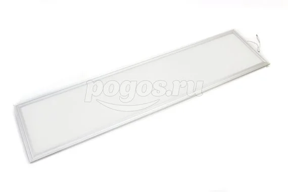 Потолочный светильник LED 80W 295х1195х10мм серебристый Uniel