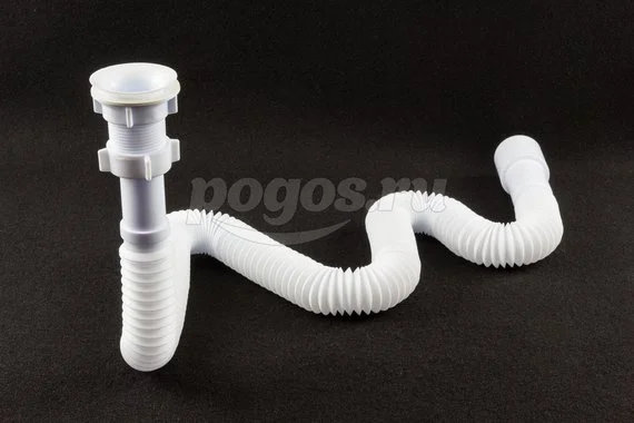 Сифон гофрированный Варяг удлиненный 1 1/4 50 Анипласт