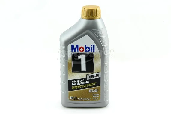 Масло моторное 0w40, 1л MOBIL