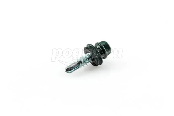 Саморез кровельный 5.5х25 RAL-6005