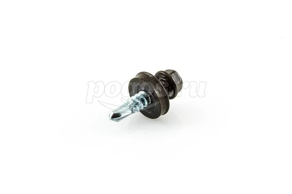 Саморез кровельный 5.5х25 RAL-8017