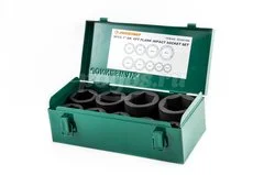 Набор ударных торцевых головок 9 предметов (1" DR 24-50 мм) Jonnesway