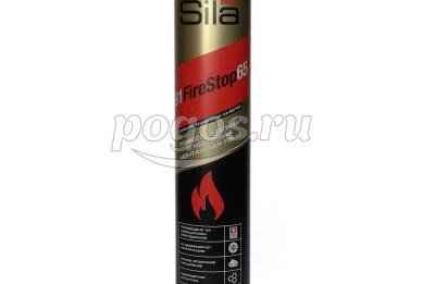 Пена монтажная профессиональная огнестойкая В1 Firestop 65 850 мл., Sila Pro