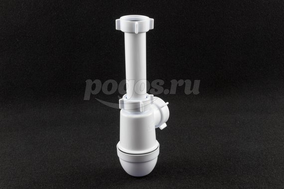 Сифон 1 1/4"*40 без выпуска Анипласт