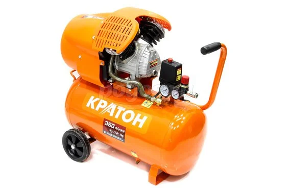 Пневматический компрессор 2,2кВт, 350л/мин, 50л HOBBY AC-350-50-DD КРАТОН
