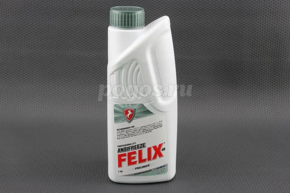 Антифриз, тосол 1л, (зеленый) -40С, Prolonger G11 FELIX
