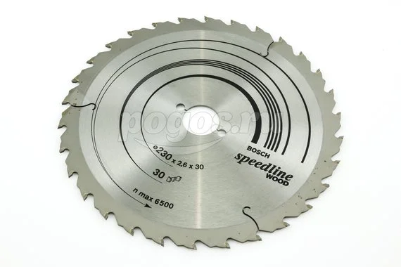 Диск пильный BOSCH Professional Speedline Wood по дереву 230х30х2.5мм 30Т