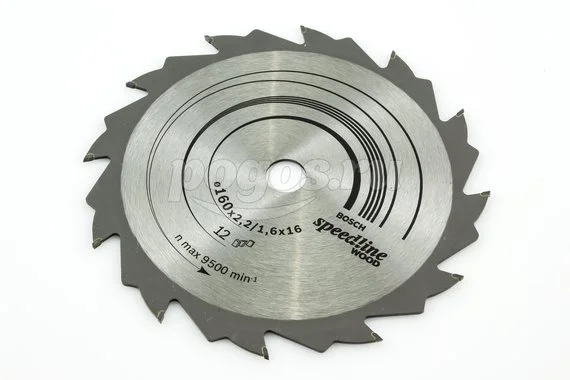Диск пильный BOSCH Professional Speedline Wood по дереву 160х16х2.5мм 12Т