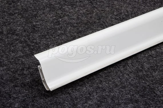 Плинтус 2,5м Белый Элит IDEAL