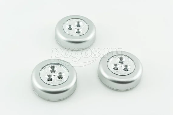 Фонарь светодиодный "Наклей и включи" 3 LED 9лм/Вт 3ААА TDM