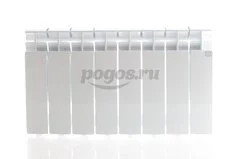 Радиатор алюминиевый  8 секций, межнип. 300мм, 640*85*380h мм Thermo  STI 