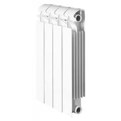 Радиатор AL  4 секции, межнип. 500мм, выс. 580мм, глуб. 100мм, шир. 320мм Grand  STI 