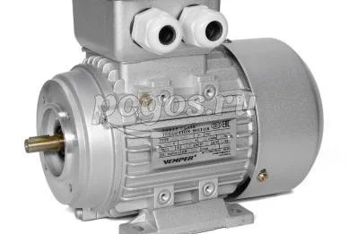 Электродвигатель 380В  0,09кВт/1500об/мин вал 9мм малый фланец 2181 АИС  VEMPER