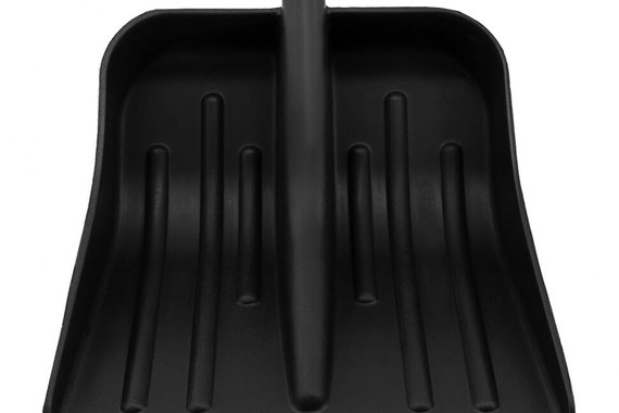 Лопата снеговая пластиковая 400*460мм, без черенка